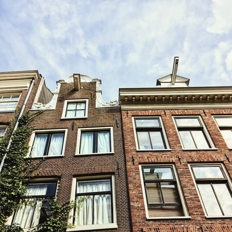 Amsterdam canal houses
