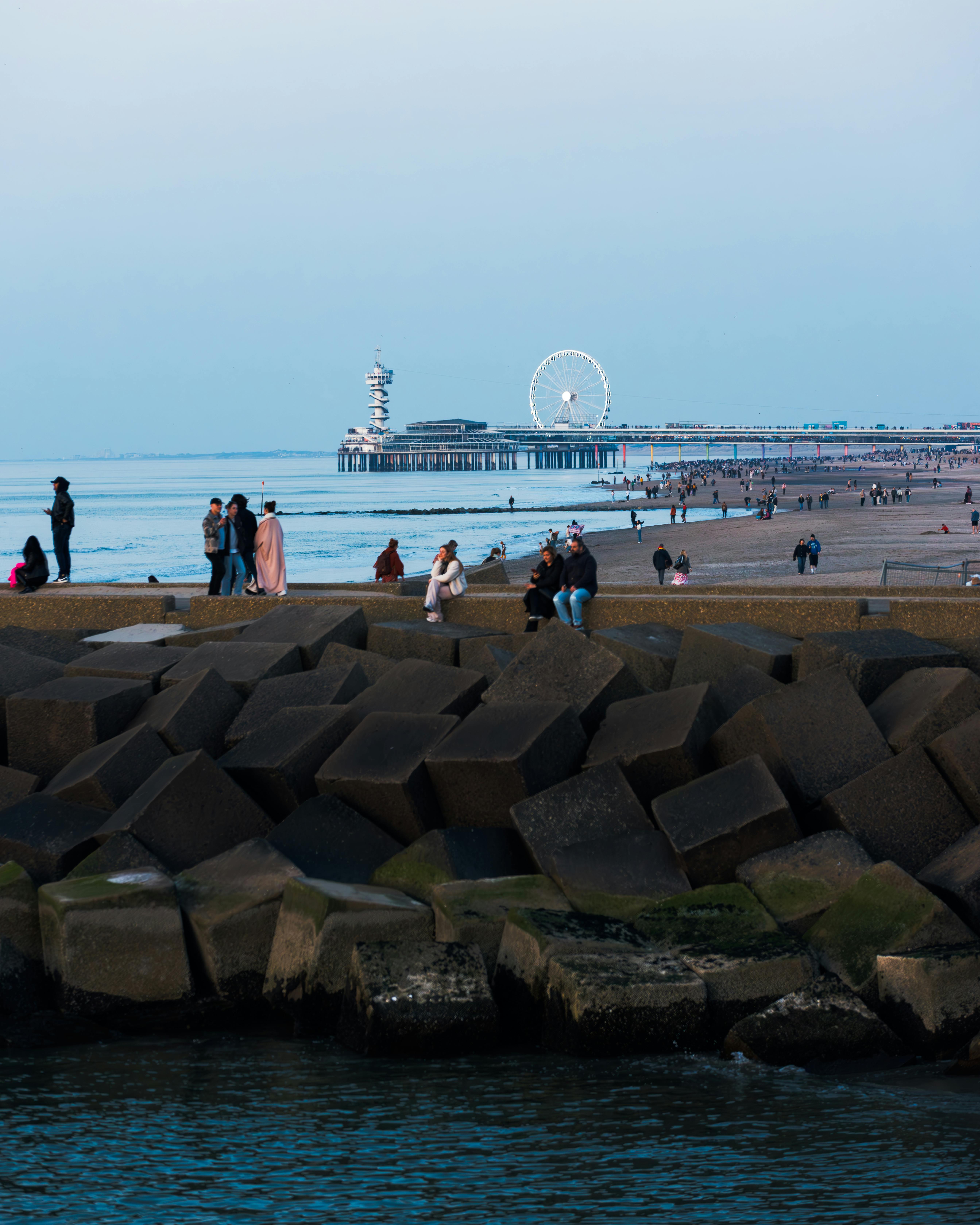 Scheveningen beach near The Hague